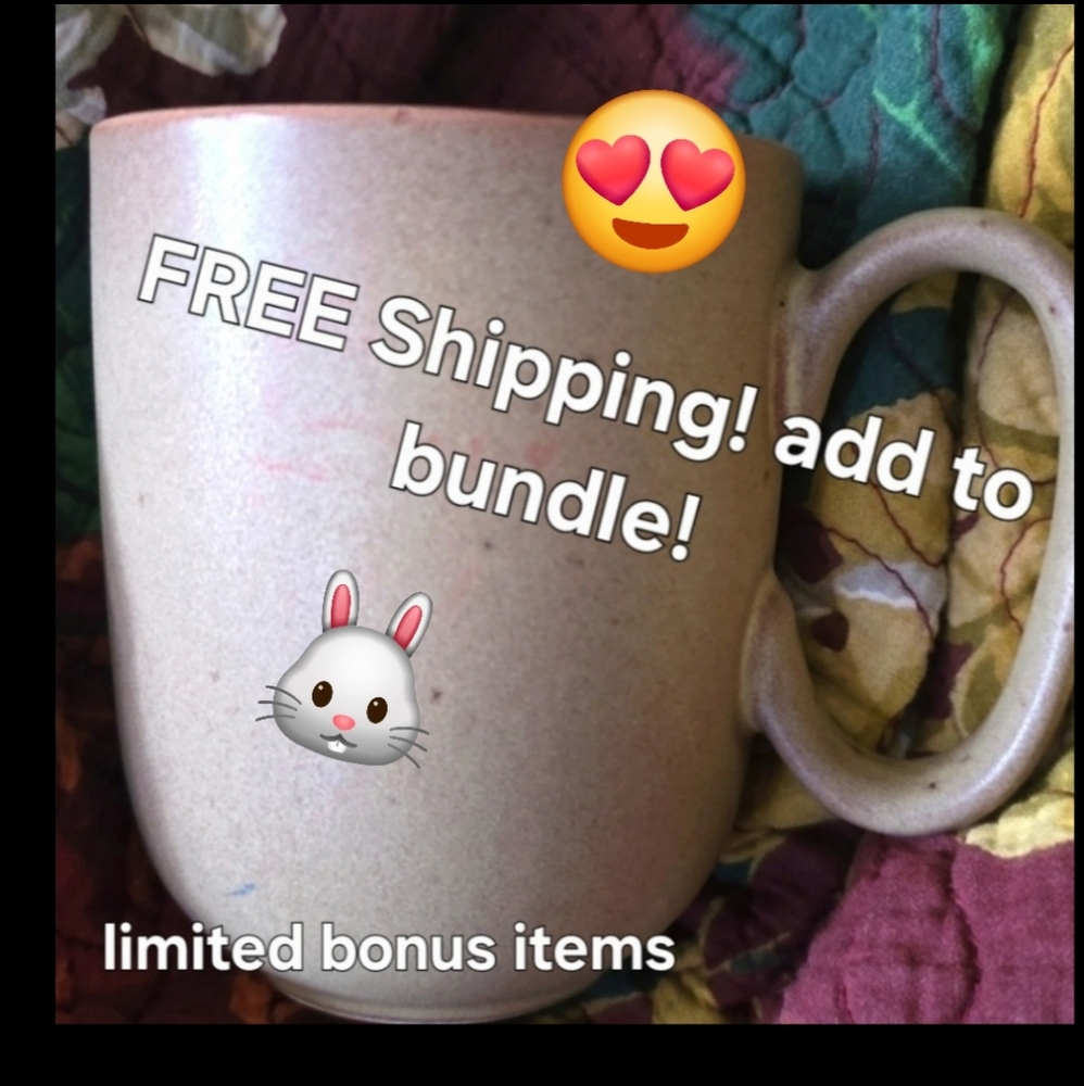 🐞Get FREE Shipping! Add To BUNDLE :)  Neutral Matte Ceramic Mug  $11